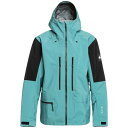 【送料無料】 クイックシルバー メンズ ジャケット・ブルゾン アウター Quiksilver HLPRO T Rice GORE-TEX 3L Jacket Brittany Blue