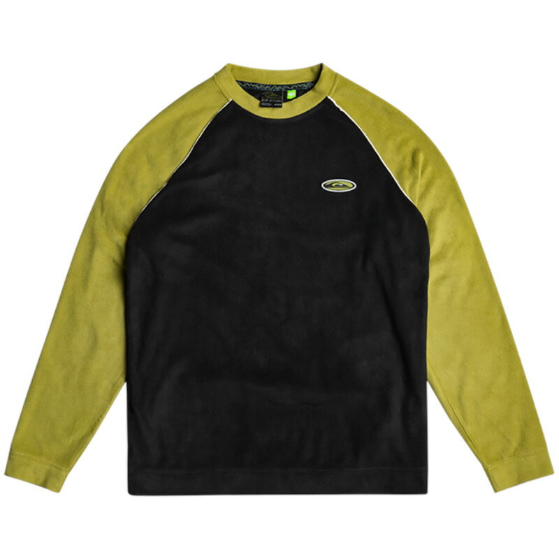 【送料無料】 クイックシルバー メンズ パーカー・スウェット アウター Quiksilver Powder Chaser Half-Zip Top True Black