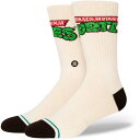 【送料無料】 スタンス メンズ 靴下 アンダーウェア Stance Turtles Socks Off White