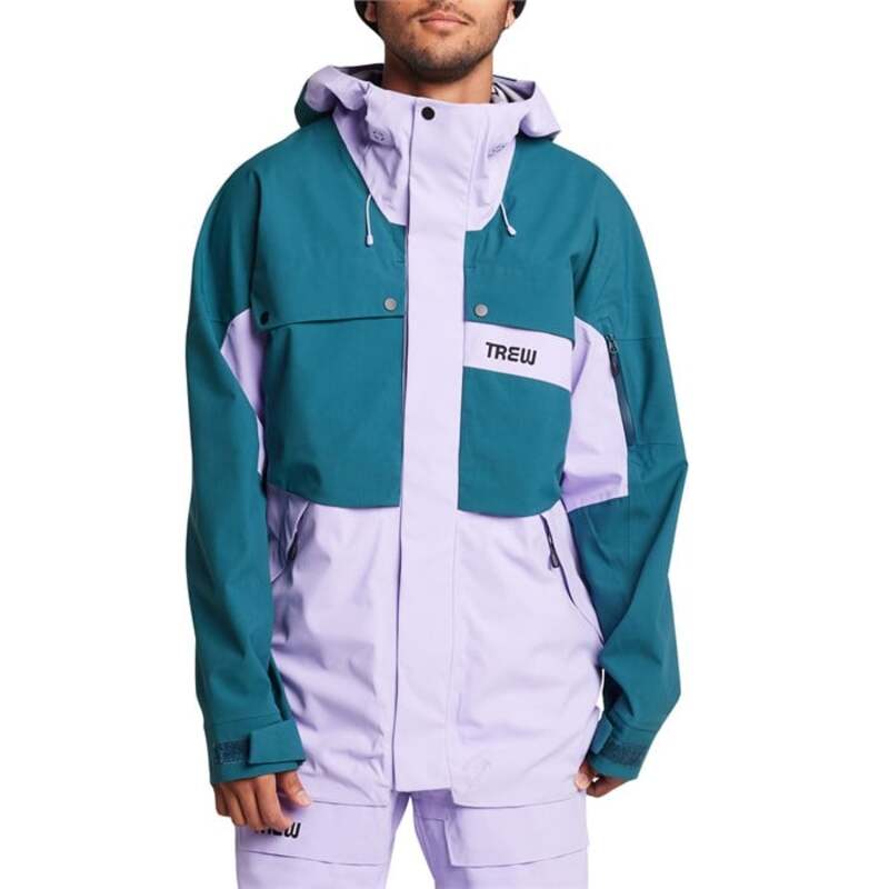 【送料無料】 トルゥーギア メンズ ジャケット・ブルゾン アウター Trew Gear Powfunk Primo Jacket Light Purps
