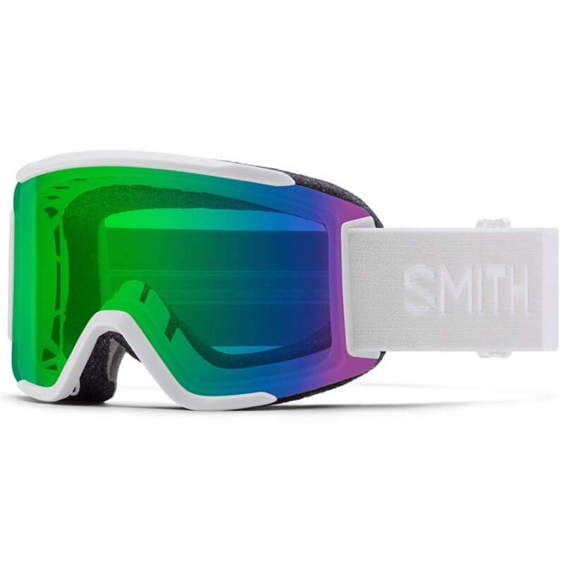 【送料無料】 スミス レディース サングラス アイウェア アクセサリー Smith Squad S Goggles - Women 039 s White Vapor/ChromaPop Everday Green Mirror Clear