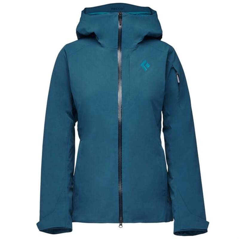 【送料無料】 ブラックダイヤモンド レディース ジャケット・ブルゾン シェルジャケット アウター Black Diamond Recon Insulated Shell Jacket - Women's Azurite