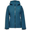 【送料無料】 ブラックダイヤモンド レディース ジャケット・ブルゾン シェルジャケット アウター Black Diamond Recon Insulated Shell Jacket - Women's Azurite