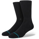 【送料無料】 スタンス メンズ 靴下 アンダーウェア Stance Butter Blend Shelter Socks Black