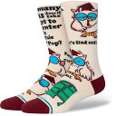【送料無料】 スタンス メンズ 靴下 アンダーウェア Stance Mr Owl Socks Canvas