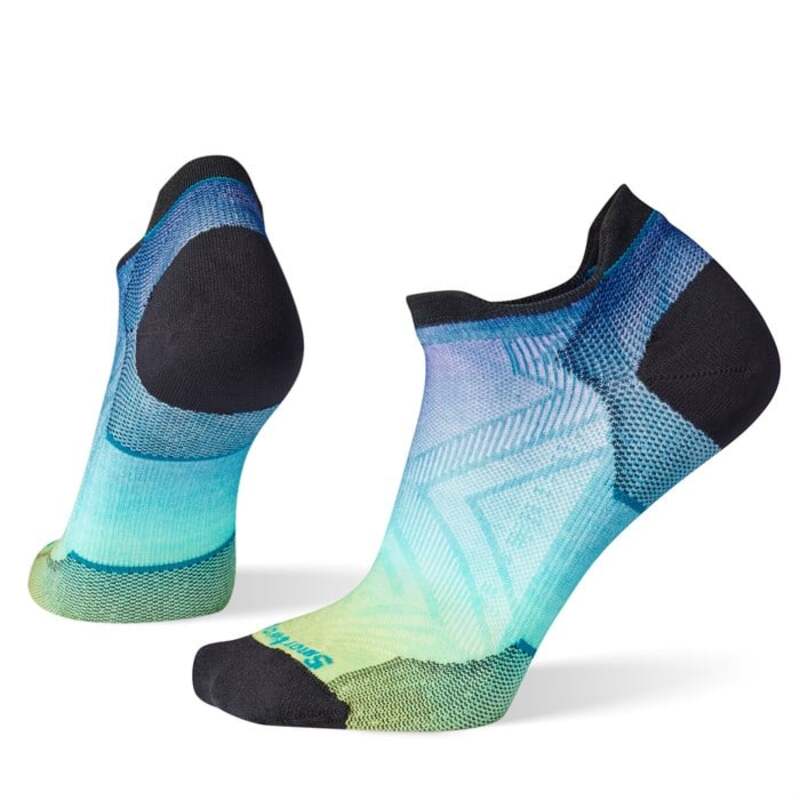 楽天ReVida 楽天市場店【送料無料】 スマートウール レディース 靴下 アンダーウェア Smartwool Run Zero Cushion Ombre Print Low Ankle Socks - Women's Capri