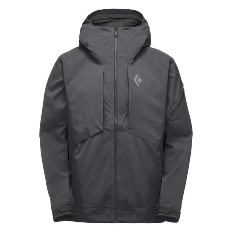 【送料無料】 ブラックダイヤモンド メンズ ジャケット・ブルゾン シェルジャケット アウター Black Diamond Mission Shell Jacket Black