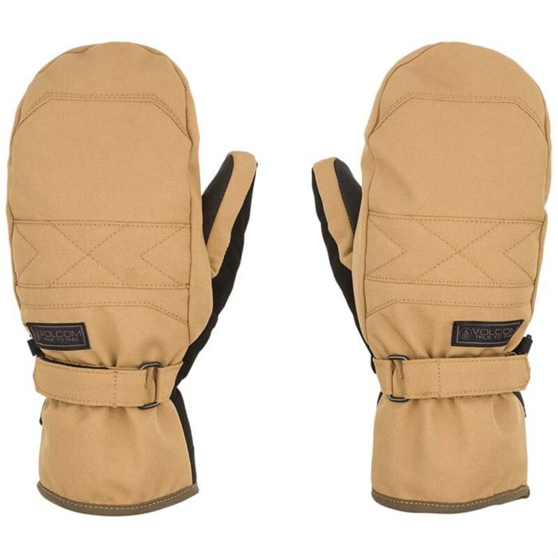 yz {R fB[X  ANZT[ Volcom Peep GORE-TEX Mittens - Women's Caramel