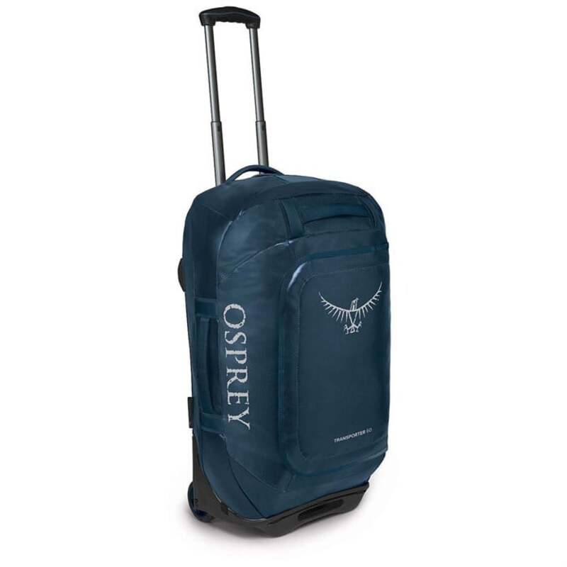 楽天ReVida 楽天市場店【送料無料】 オスプレー メンズ ボストンバッグ バッグ Osprey Transporter 60 Wheeled Duffel Bag Venturi Blue