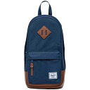 ハーシェルサプライ バッグ メンズ 【送料無料】 ハーシェルサプライ メンズ ショルダーバッグ バッグ Herschel Supply Co. Heritage Shoulder Bag Navy/Tan