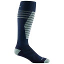 【送料無料】 ダーンタフ メンズ 靴下 アンダーウェア Darn Tough Edge Over-the-Calf Midweight Cushion Socks Midnight(4)