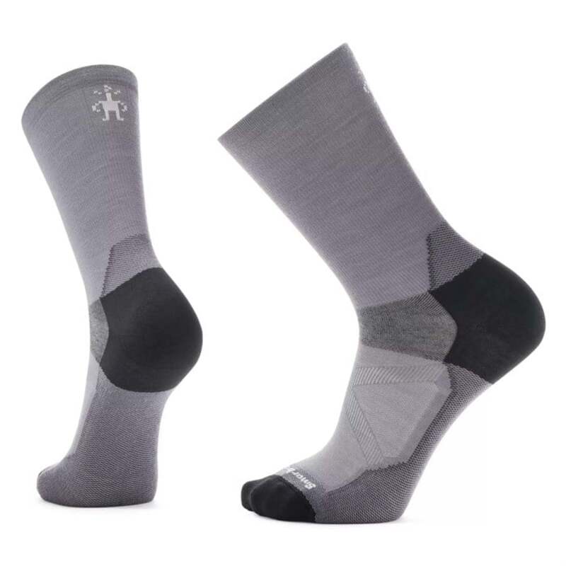 楽天ReVida 楽天市場店【送料無料】 スマートウール メンズ 靴下 アンダーウェア Smartwool Bike Zero Cushion Crew Socks Graphite