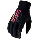 【送料無料】 トロイリーデザイン メンズ 手袋 アクセサリー Troy Lee Designs Flowline Bike Gloves Flipped Bla...