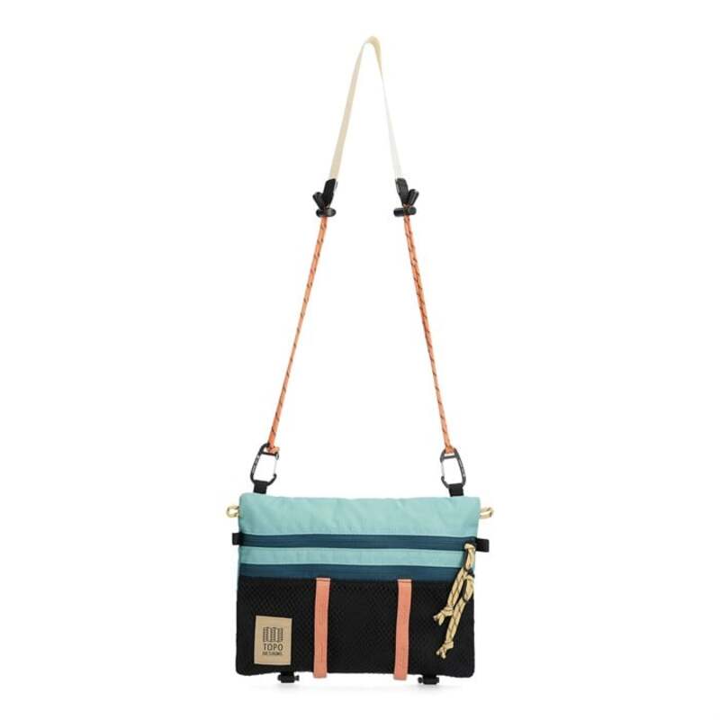 【送料無料】 トポ・デザイン メンズ ショルダーバッグ バッグ Topo Designs Mountain Accessory Shoulder Bag Geode Green/Black