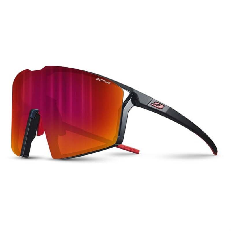 【送料無料】 ジュルボ メンズ サングラス・アイウェア アクセサリー Julbo Edge Sunglasses Translucent Black / Matte Orange REACTIV 0-3 High Contrast