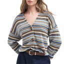 【送料無料】 バブアー レディース ニット・セーター アウター Barbour Blakeney Knitted Cardigan - Women's Mult...