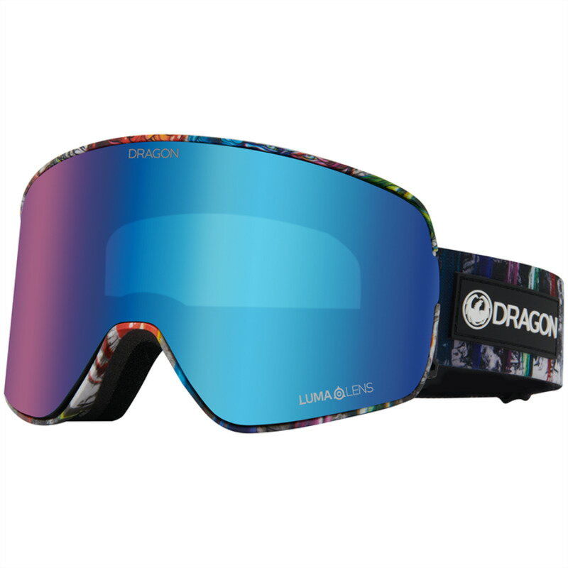 【送料無料】 ドラゴン メンズ サングラス・アイウェア アクセサリー Dragon NFX2 Low Bridge Fit Goggles Benchetler/LumaLens Blue Ion+LumaLens Violet