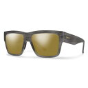 【送料無料】 スミス メンズ サングラス・アイウェア アクセサリー Smith Lineup Sunglasses Matte Gray Horn/ChromaPop Polarized Bronze Mirror(4)