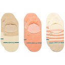 【送料無料】 スタンス レディース 靴下 アンダーウェア Stance Absolute 3-Packs Socks - Women's Rosesmoke(4)