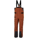 【送料無料】 ヘリーハンセン メンズ カジュアルパンツ ボトムス Helly Hansen SOGN Bib Shell Pants Iron Oxide(4)