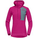 【送料無料】 ノローナ レディース パーカー・スウェット アウター Norrona Lofoten Thermal Pro Hood - Women's Fes...