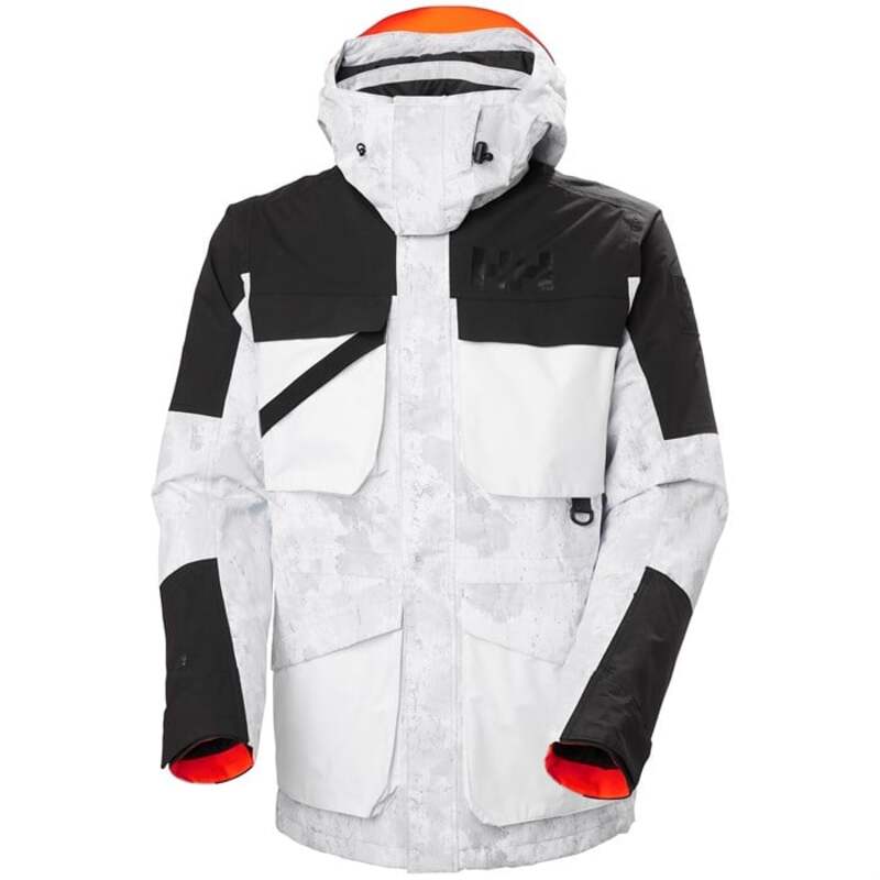 【送料無料】 ヘリーハンセン メンズ ジャケット・ブルゾン アウター Helly Hansen ULLR D Heritage Long Jacket - Men's Grey Fog Snow