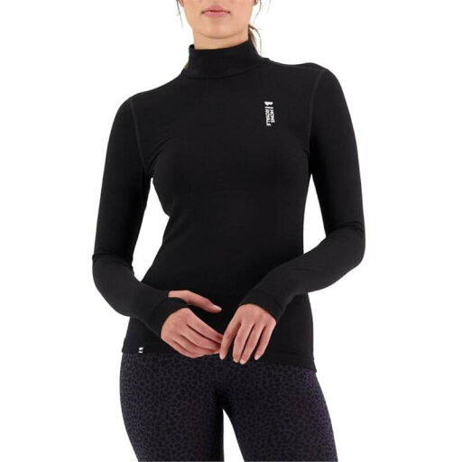 【送料無料】 モンスロイヤル レディース シャツ トップス MONS ROYALE Cascade Mock Neck Top - Women's Black 【送料無料】 モンスロイヤル レディース シャツ トップス MONS ROYALE Cascade Mock Neck Top - Women's Black