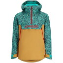 【送料無料】 スパイダー メンズ ジャケット・ブルゾン アウター Spyder All Out Anorak Jacket - Men's Maple Haze Teal Green