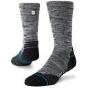 【送料無料】 スタンス メンズ 靴下 アンダーウェア Stance Mid Wool Crew Socks - Unisex Black