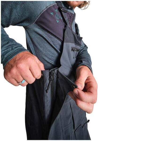 【送料無料】 トルゥーギア メンズ カジュアルパンツ ボトムス Trew Gear Tatoosh Bibs - Men's Black Plum