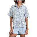 【送料無料】 ローアク レディース Tシャツ トップス Roark Bless Up Short-Sleeve Shirt - Women's Dusty Sky
