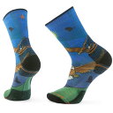 【送料無料】 スマートウール メンズ 靴下 アンダーウェア Smartwool Hike Targeted Cushion Eagle Print Crew S...