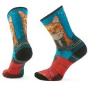 【送料無料】 スマートウール レディース 靴下 アンダーウェア Smartwool Hike Targeted Cushion Geo Fox Print Crew Socks - Women's Capri