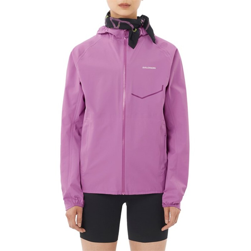 サロモン レディース アウター ジャケット・ブルゾン Salomon Bonatti Waterproof Jacket - Women's Iris Orchid