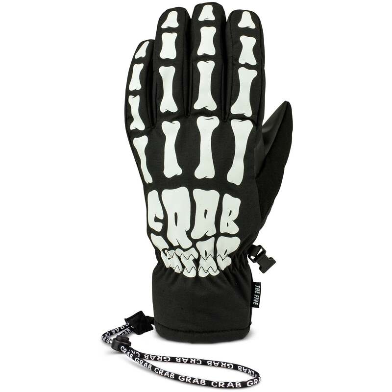 クラブ グラブ メンズ アクセサリー 手袋 Crab Grab Five Gloves Bones