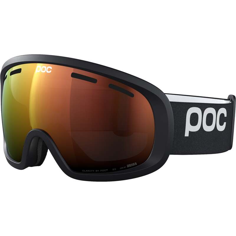 ピーオーシー メンズ アクセサリー サングラス・アイウェア POC Fovea Mid Goggles Uranium Black/Partly Sunny Orange ブラック