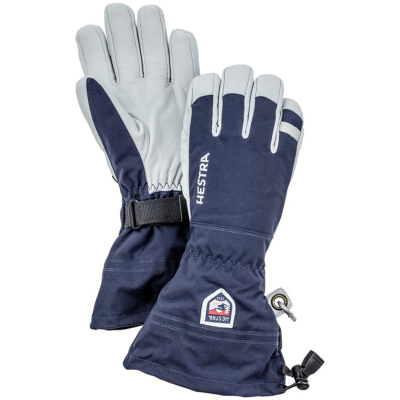 ヘストラ メンズ 手袋 アクセサリー Hestra Army Leather Heli Ski Gloves Navy