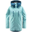 ホグロフス レディース ジャケット ブルゾン アウター Haglofs Elation GORE-TEX Jacket - Women 039 s Frost Blue/Dark Ocean