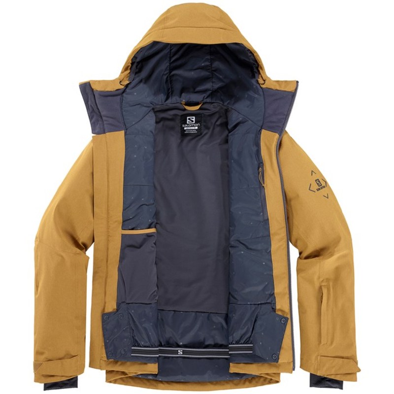 サロモン メンズ ジャケット・ブルゾン アウター Salomon Untracked Jacket Mallard Blue