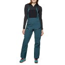 ブラックダイヤモンド レディース カジュアルパンツ ボトムス Black Diamond Recon Stretch Bibs - Women's Azurite