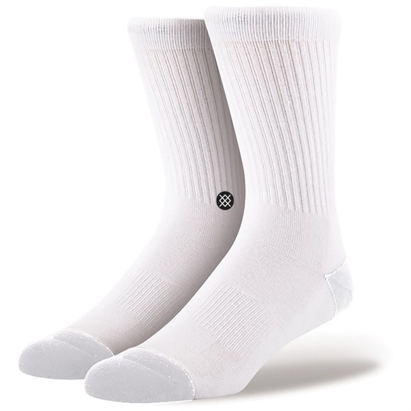 スタンス メンズ 靴下 アンダーウェア Stance Icon 3-Pack Socks White