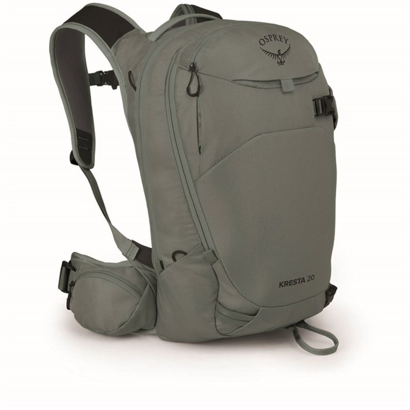 オスプレー レディース バックパック・リュックサック バッグ Osprey Kresta 20 Backpack - Women's Pine Lead Green