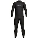 エクセル メンズ 上下セット 水着 XCEL 5/4 Axis Back Zip Wetsuit Black