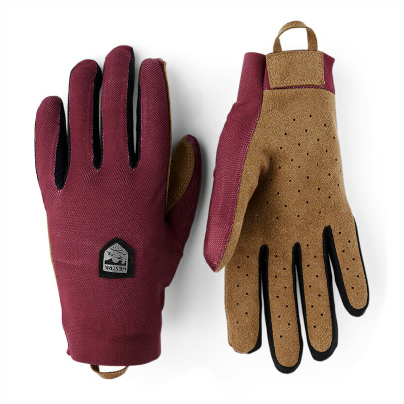 ヘストラ メンズ 手袋 アクセサリー Hestra Ventair Long Bike Gloves Dark Red