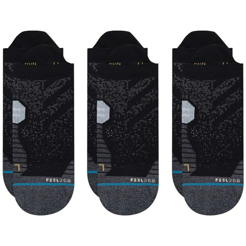 スタンス メンズ 靴下 アンダーウェア Stance Run Tab ST 3-Pack Socks Multi