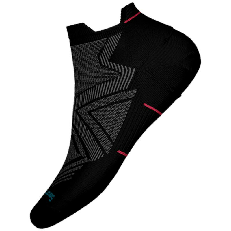 X}[gE[ fB[X C A_[EFA Smartwool Run Targeted Cushion Low Ankle Socks - Women's Black