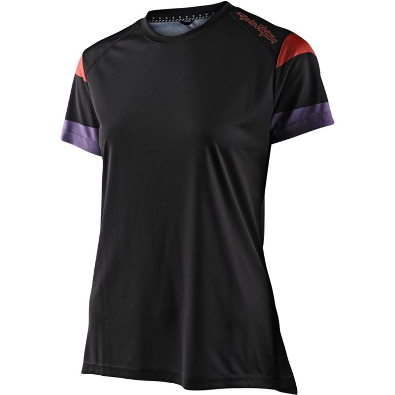 ȥ꡼ǥ ǥ T ȥåץ Troy Lee Designs Lilium Short-Sleeve Jersey - Women's Rugby Black