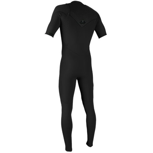オニール メンズ 上下セット 水着 O'Neill 2mm Hyperfreak Chest Zip Short Sleeve Wetsuit Black/Black