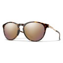 スミス メンズ サングラス・アイウェア アクセサリー Smith Wander Sunglasses Tortoise/ChromaPop Polarized Rose Gold Mirror(4)