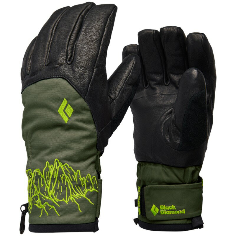 ブラックダイヤモンド メンズ 手袋 アクセサリー Black Diamond Legend JJ Edition Gloves Black/Tundra